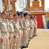พิธีพระราชทานเพลิง พระครูสถิตธรรมโสภิต