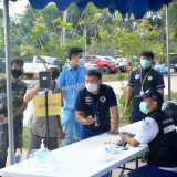 บริการฉีดวัคซีนป้องกันเชื้อไวรัส COVID-19 แก่ประชาชนที่ได้รับการนัดฉีดวัคซีน เข็มที่ ๒ (Astra Zeneca) ในพื้นที่อำเภอฝาง