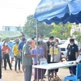 บริการฉีดวัคซีนป้องกันเชื้อไวรัส COVID-19 แก่ประชาชนที่ได้รับการนัดฉีดวัคซีน เข็มที่ ๒ (Astra Zeneca) ในพื้นที่อำเภอฝาง