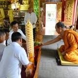 ร่วมโครงการ คาราวานบุญถวายเทียน งดเหล้าเข้าพรรษา ปี ๒๕๖๖ ณ ลานหน้าที่ว่าการอำเภอฝาง ต.เวียง อ.ฝาง จ.เชียงใหม่ และจัดพิธีถวายเทียนพรรษา ภายใต้โครงการส่งเสริมอนุรักษ์ประเพณีวันเข้าพรรษา ประจำปี ๒๕๖๖ (กิจกรรมถวายเทียนพรรษา)