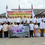 ร่วมโครงการ คาราวานบุญถวายเทียน งดเหล้าเข้าพรรษา ปี ๒๕๖๖ ณ ลานหน้าที่ว่าการอำเภอฝาง ต.เวียง อ.ฝาง จ.เชียงใหม่ และจัดพิธีถวายเทียนพรรษา ภายใต้โครงการส่งเสริมอนุรักษ์ประเพณีวันเข้าพรรษา ประจำปี ๒๕๖๖ (กิจกรรมถวายเทียนพรรษา)