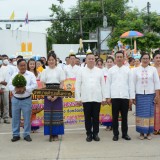 ร่วมโครงการ คาราวานบุญถวายเทียน งดเหล้าเข้าพรรษา ปี ๒๕๖๖ ณ ลานหน้าที่ว่าการอำเภอฝาง ต.เวียง อ.ฝาง จ.เชียงใหม่ และจัดพิธีถวายเทียนพรรษา ภายใต้โครงการส่งเสริมอนุรักษ์ประเพณีวันเข้าพรรษา ประจำปี ๒๕๖๖ (กิจกรรมถวายเทียนพรรษา)