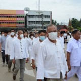 ร่วมโครงการ คาราวานบุญถวายเทียน งดเหล้าเข้าพรรษา ปี ๒๕๖๖ ณ ลานหน้าที่ว่าการอำเภอฝาง ต.เวียง อ.ฝาง จ.เชียงใหม่ และจัดพิธีถวายเทียนพรรษา ภายใต้โครงการส่งเสริมอนุรักษ์ประเพณีวันเข้าพรรษา ประจำปี ๒๕๖๖ (กิจกรรมถวายเทียนพรรษา)