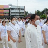 ร่วมโครงการ คาราวานบุญถวายเทียน งดเหล้าเข้าพรรษา ปี ๒๕๖๖ ณ ลานหน้าที่ว่าการอำเภอฝาง ต.เวียง อ.ฝาง จ.เชียงใหม่ และจัดพิธีถวายเทียนพรรษา ภายใต้โครงการส่งเสริมอนุรักษ์ประเพณีวันเข้าพรรษา ประจำปี ๒๕๖๖ (กิจกรรมถวายเทียนพรรษา)