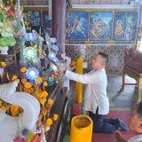 ร่วมโครงการ คาราวานบุญถวายเทียน งดเหล้าเข้าพรรษา ปี ๒๕๖๖ ณ ลานหน้าที่ว่าการอำเภอฝาง ต.เวียง อ.ฝาง จ.เชียงใหม่ และจัดพิธีถวายเทียนพรรษา ภายใต้โครงการส่งเสริมอนุรักษ์ประเพณีวันเข้าพรรษา ประจำปี ๒๕๖๖ (กิจกรรมถวายเทียนพรรษา)