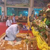 ร่วมโครงการ คาราวานบุญถวายเทียน งดเหล้าเข้าพรรษา ปี ๒๕๖๖ ณ ลานหน้าที่ว่าการอำเภอฝาง ต.เวียง อ.ฝาง จ.เชียงใหม่ และจัดพิธีถวายเทียนพรรษา ภายใต้โครงการส่งเสริมอนุรักษ์ประเพณีวันเข้าพรรษา ประจำปี ๒๕๖๖ (กิจกรรมถวายเทียนพรรษา)