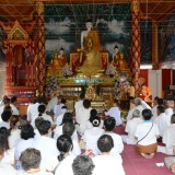 ร่วมโครงการ คาราวานบุญถวายเทียน งดเหล้าเข้าพรรษา ปี ๒๕๖๖ ณ ลานหน้าที่ว่าการอำเภอฝาง ต.เวียง อ.ฝาง จ.เชียงใหม่ และจัดพิธีถวายเทียนพรรษา ภายใต้โครงการส่งเสริมอนุรักษ์ประเพณีวันเข้าพรรษา ประจำปี ๒๕๖๖ (กิจกรรมถวายเทียนพรรษา)