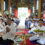 ร่วมโครงการ คาราวานบุญถวายเทียน งดเหล้าเข้าพรรษา ปี ๒๕๖๖ ณ ลานหน้าที่ว่าการอำเภอฝาง ต.เวียง อ.ฝาง จ.เชียงใหม่ และจัดพิธีถวายเทียนพรรษา ภายใต้โครงการส่งเสริมอนุรักษ์ประเพณีวันเข้าพรรษา ประจำปี ๒๕๖๖ (กิจกรรมถวายเทียนพรรษา)