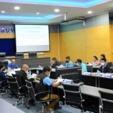 การประชุมคณะกรรมการติดตามและประเมินผลแผนพัฒนาท้องถิ่น เพื่อกำหนดกรอบและแนวทางในการติดตามและประเมินผลแผนพัฒนาท้องถิ่น (พ.ศ. ๒๕๖๑ - ๒๕๖๕) ประจำปีงบประมาณ พ.ศ. ๒๕๖๕