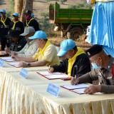 โครงการป้องกันและแก้ไขปัญหาหมอกควันและไฟป่า ประจำปีงบประมาณ พ.ศ. ๒๕๖๖ และได้มีกิจกรรมบันทึกข้อตกลง (MOU) ว่าด้วยความร่วมมือการจัดทำแผนป้องกันและแก้ไขปัญหาหมอกควันและไฟป่า