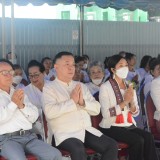 ร่วมพิธีทอดผ้าป่าสามัคคีเพื่อสมทบทุนสร้างอาคารตรวจโรคระบบทางเดินหายใจ"อาคารหลวงตาบุญชื่น ปัญญาวุฑโฒ"ให้กับโรงพยาบาลฝาง