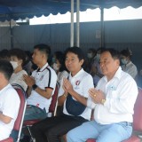 ร่วมพิธีทอดผ้าป่าสามัคคีเพื่อสมทบทุนสร้างอาคารตรวจโรคระบบทางเดินหายใจ"อาคารหลวงตาบุญชื่น ปัญญาวุฑโฒ"ให้กับโรงพยาบาลฝาง