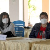 ประชุมร่วมกับตัวแทนคนพิการ หรือผู้ดูแลคนพิการ ทั้ง ๑๗ หมู่บ้านในเขตพื้นที่ตำบลสันทราย