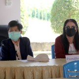ประชุมร่วมกับตัวแทนคนพิการ หรือผู้ดูแลคนพิการ ทั้ง ๑๗ หมู่บ้านในเขตพื้นที่ตำบลสันทราย