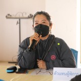 ประชุมร่วมกับตัวแทนคนพิการ หรือผู้ดูแลคนพิการ ทั้ง ๑๗ หมู่บ้านในเขตพื้นที่ตำบลสันทราย