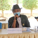 ประชุมร่วมกับตัวแทนคนพิการ หรือผู้ดูแลคนพิการ ทั้ง ๑๗ หมู่บ้านในเขตพื้นที่ตำบลสันทราย