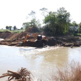 ลงพื้นที่ตรวจสอบการซ่อมบำรุงกรณีฝายต้นลุงชำรุด