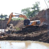 ลงพื้นที่ตรวจสอบการซ่อมบำรุงกรณีฝายต้นลุงชำรุด