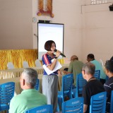 ประชุมประชาคมผู้ได้รับผลกระทบจากฝายต้นลุงชำรุด