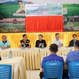 ประชุมประชาคมผู้ได้รับผลกระทบจากฝายต้นลุงชำรุด