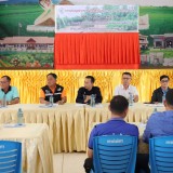 ประชุมประชาคมผู้ได้รับผลกระทบจากฝายต้นลุงชำรุด