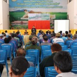 ประชุมประชาคมผู้ได้รับผลกระทบจากฝายต้นลุงชำรุด