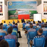 ประชุมประชาคมผู้ได้รับผลกระทบจากฝายต้นลุงชำรุด