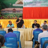 ประชุมประชาคมผู้ได้รับผลกระทบจากฝายต้นลุงชำรุด