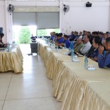ประชุมประชาคมผู้ได้รับผลกระทบจากฝายต้นลุงชำรุด