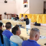 ประชุมประชาคมผู้ได้รับผลกระทบจากฝายต้นลุงชำรุด