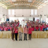 โครงการฝึกอบรมเชิงปฏิบัติการสมุนไพรไล่ยุง ของกลุ่มสตรีแม่บ้านตำบลสันทราย