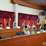 การประชุมสภาเทศบาลตำบลสันทราย สมัยสามัญ สมัยที่ 2 ครั้งที่ 1