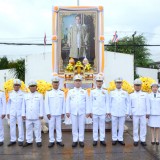 ร่วมกิจกรรม"วันนวมินทรมหาราช" น้อมรำลึกในพระมหากรุณาธิคุณ พระบาทสมเด็จพระบรมชนกาธิเบศร มหาภูมิพลอดุลยเดชมหาราช บรมนาถบพิตร ๑๓ ตุลาคม ๒๕๖๖