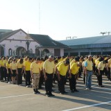 ร่วมกิจกรรมเคารพธงชาติ และร้องเพลงชาติไทย