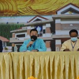 รประชุมพนักงานเทศบาลตำบลสันทราย ครั้งที่ ๑ ประจำปีงบประมาณ พ.ศ.๒๕๖๕