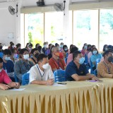 รประชุมพนักงานเทศบาลตำบลสันทราย ครั้งที่ ๑ ประจำปีงบประมาณ พ.ศ.๒๕๖๕