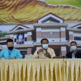 รประชุมพนักงานเทศบาลตำบลสันทราย ครั้งที่ ๑ ประจำปีงบประมาณ พ.ศ.๒๕๖๕
