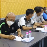 การประชุมประธานกีฬาทั้ง ๑๗ หมู่บ้าน ในเขตพื้นที่ตำบลสันทราย เพื่อปรึกษาหารือในการจัดการแข่งขันกีฬา ภายใต้โครงการแข่งขันกีฬาประชาชนต้านยาเสพติด สร้างความปรองดองและสมานฉันท์ ประจำปีงบประมาณ พ.ศ. ๒๕๖๖