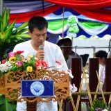 ประเพณีหล่อเทียนพรรษาประจำปี 2559