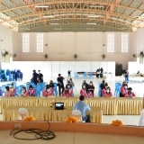 โครงการพัฒนาอาชีพและยกระดับผลิตภัณฑ์ ภายใต้โครงการยกระดับเศรษฐกิจและสังคมรายตำบลแบบบูรณาการ (๑ ตำบล ๑ มหาวิทยาลัย )