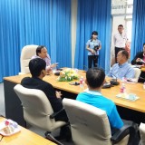 ศึกษาดูงาน ตามโครงการฝึกอบรมเพื่อพัฒนาศักยภาพการบริหารจัดการกองทุนหลักประกันสุขภาพเทศบาลตำบลสันทราย