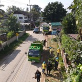 โครงการปรับปรุงภูมิทัศน์ข้างทางถนนสายรอง สร้างถนนสีขาวอย่างยั่งยืนแบบบูรณาการ (ถนนสันต้นดู่สีขาว)