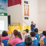 โรงเรียนผู้สูงอายุปัญญาภิวัฒน์ตำบลสันทราย ได้จัดกิจกรรม "ผู้สูงวัยปลอดภัยใส่ใจในการขับขี่ "