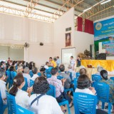 โรงเรียนผู้สูงอายุปัญญาภิวัฒน์ตำบลสันทราย ได้จัดกิจกรรม "ผู้สูงวัยปลอดภัยใส่ใจในการขับขี่ "