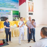 โรงเรียนผู้สูงอายุปัญญาภิวัฒน์ตำบลสันทราย ได้จัดกิจกรรม "ผู้สูงวัยปลอดภัยใส่ใจในการขับขี่ "