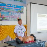 โรงเรียนผู้สูงอายุปัญญาภิวัฒน์ตำบลสันทราย ได้จัดกิจกรรม "ผู้สูงวัยปลอดภัยใส่ใจในการขับขี่ "