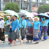 ร่วมพิธีสระเกล้าดำหัว นายอำเภอฝาง เนื่องในงานประเพณีสงกรานต์ ประจำปี ๒๕๖๖