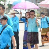 ร่วมพิธีสระเกล้าดำหัว นายอำเภอฝาง เนื่องในงานประเพณีสงกรานต์ ประจำปี ๒๕๖๖