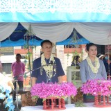 ร่วมพิธีสระเกล้าดำหัว นายอำเภอฝาง เนื่องในงานประเพณีสงกรานต์ ประจำปี ๒๕๖๖