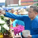 ร่วมพิธีสระเกล้าดำหัว นายอำเภอฝาง เนื่องในงานประเพณีสงกรานต์ ประจำปี ๒๕๖๖